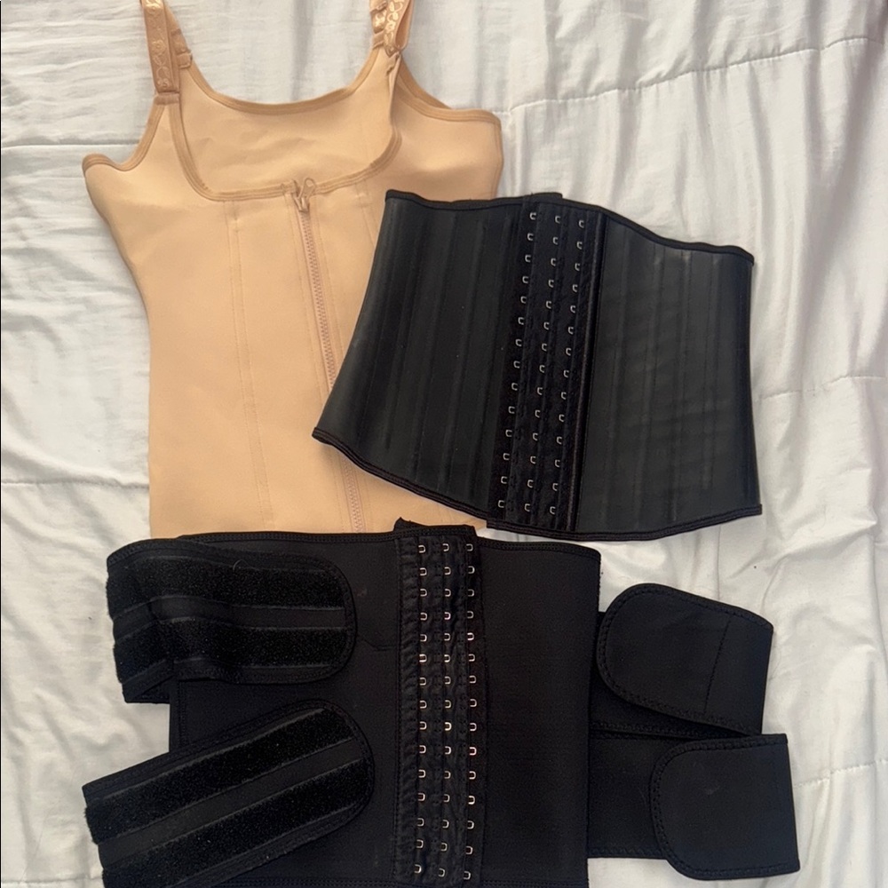 Black and Nude Shapewear Set